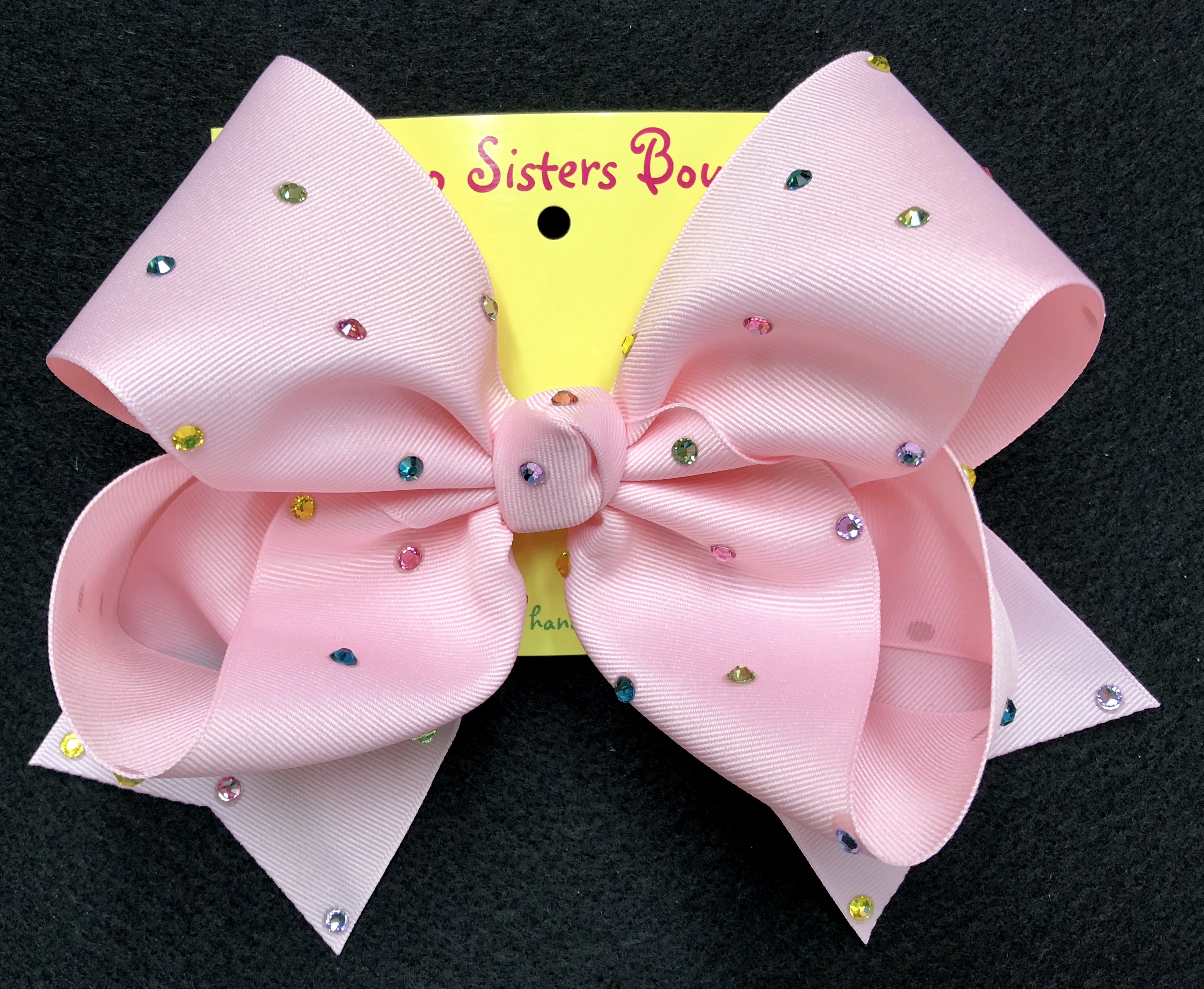 Crystal Rhinestone Boutique Bows | Two Sisters Bows