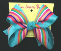 roman cotton candy on turquoise