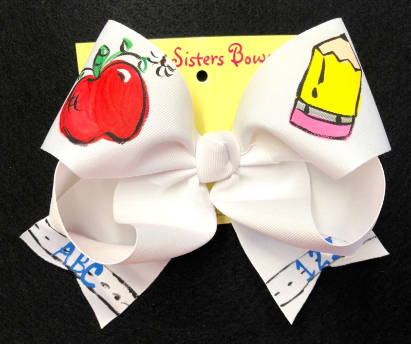 hand painted bows